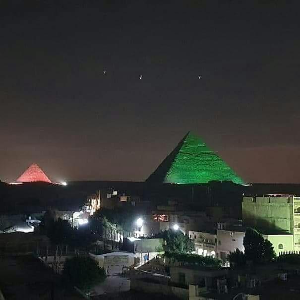 Maged Pyramids View Inn Kafrat al Jabal Exterior photo
