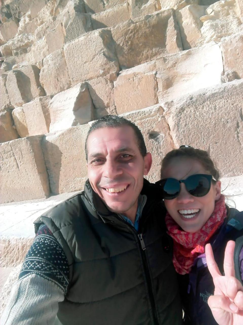 Maged Pyramids View Inn Kafrat al Jabal Exterior photo